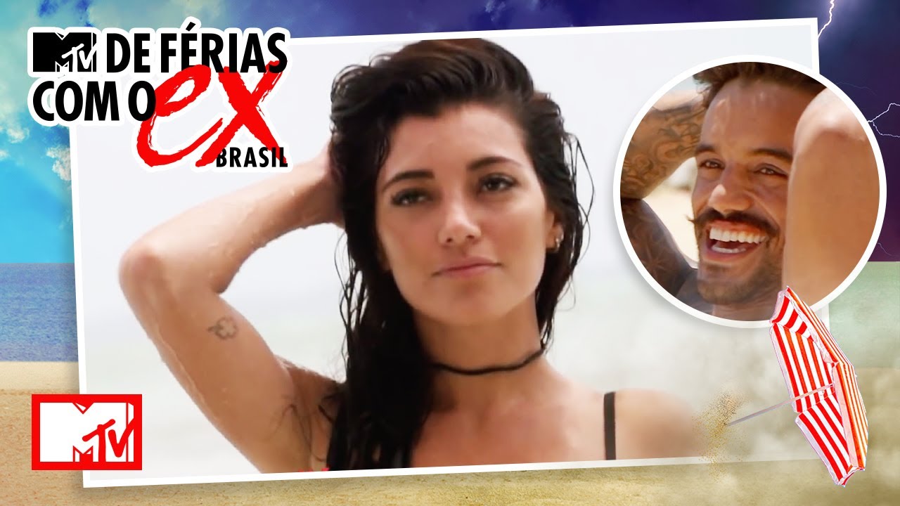 Gabi Prado chega na praia e confronta André Coelho | MTV De Férias Com O Ex Brasil T1