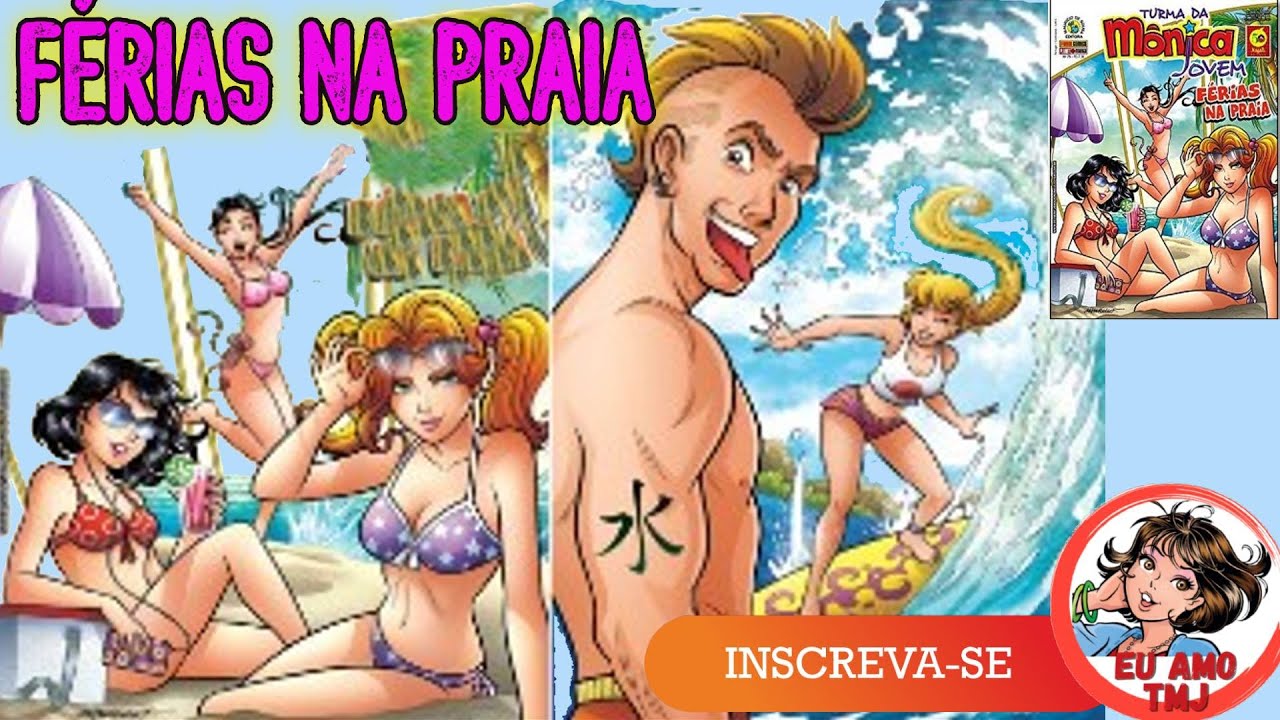 TURMA DA MÔNICA JOVEM – FÉRIAS NA PRAIA – EDIÇÃO 78 (1°SÉRIE)