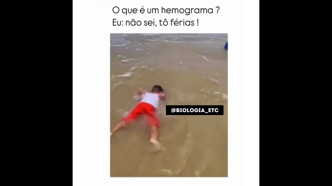 VAMOS APROVEITAR AS FÉRIAS! KKKK #memes #biologia #humor