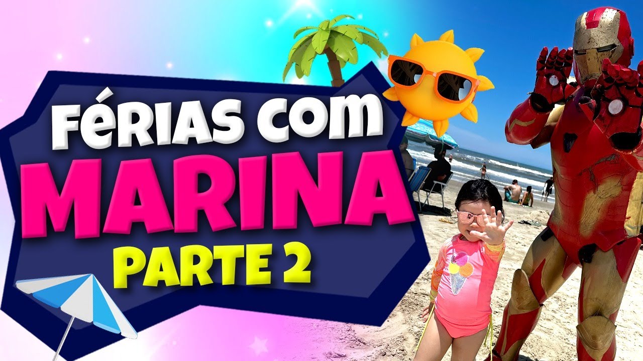 DIA PERFEITO NA PRAIA | Marina Aproveita as Férias com Muito Sol e Diversão!