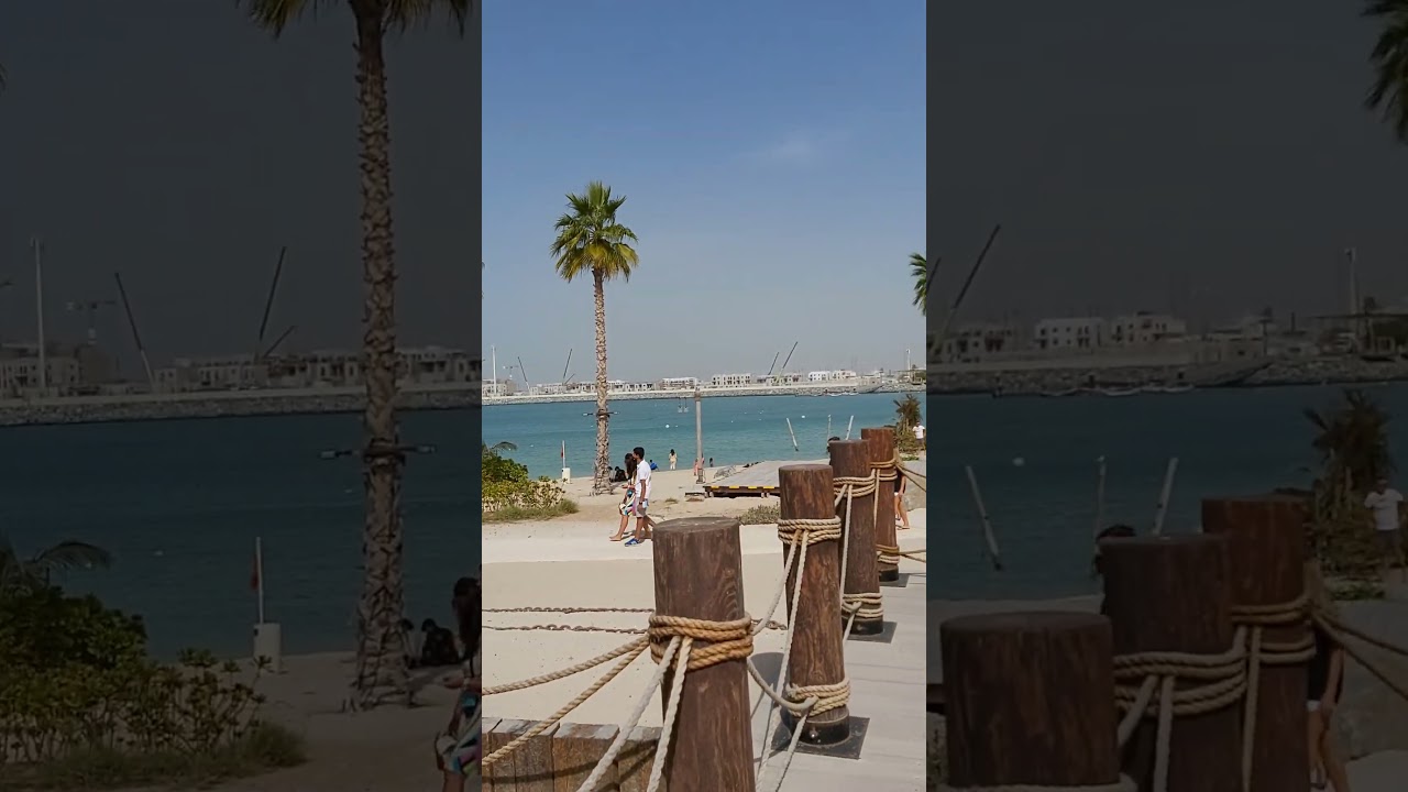 La Mer beach, Dubai #viagem #dubai #viagem #ferias #lamerbeach #holidays #vlog