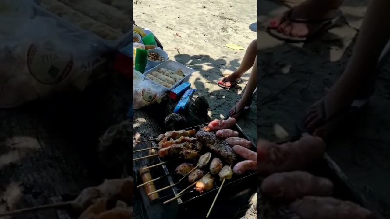 churrasco na praia #ferias #vocations #praiaubatuba #ubatubalinda #suavi #deboa